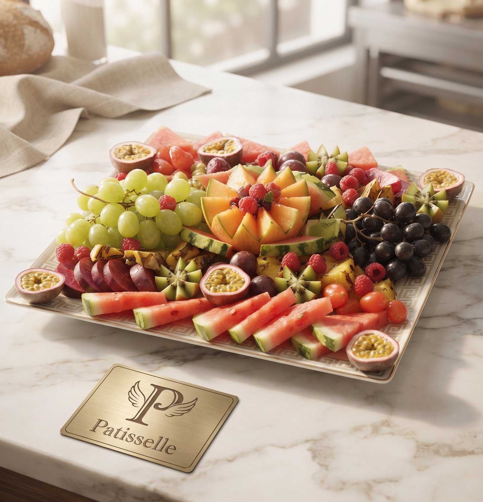 Plateau de fruits réalisé par Patisselle